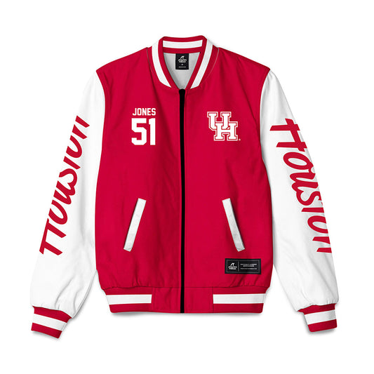 Houston - NCAA Football : Hunter Jones - Bomber Jacket-0