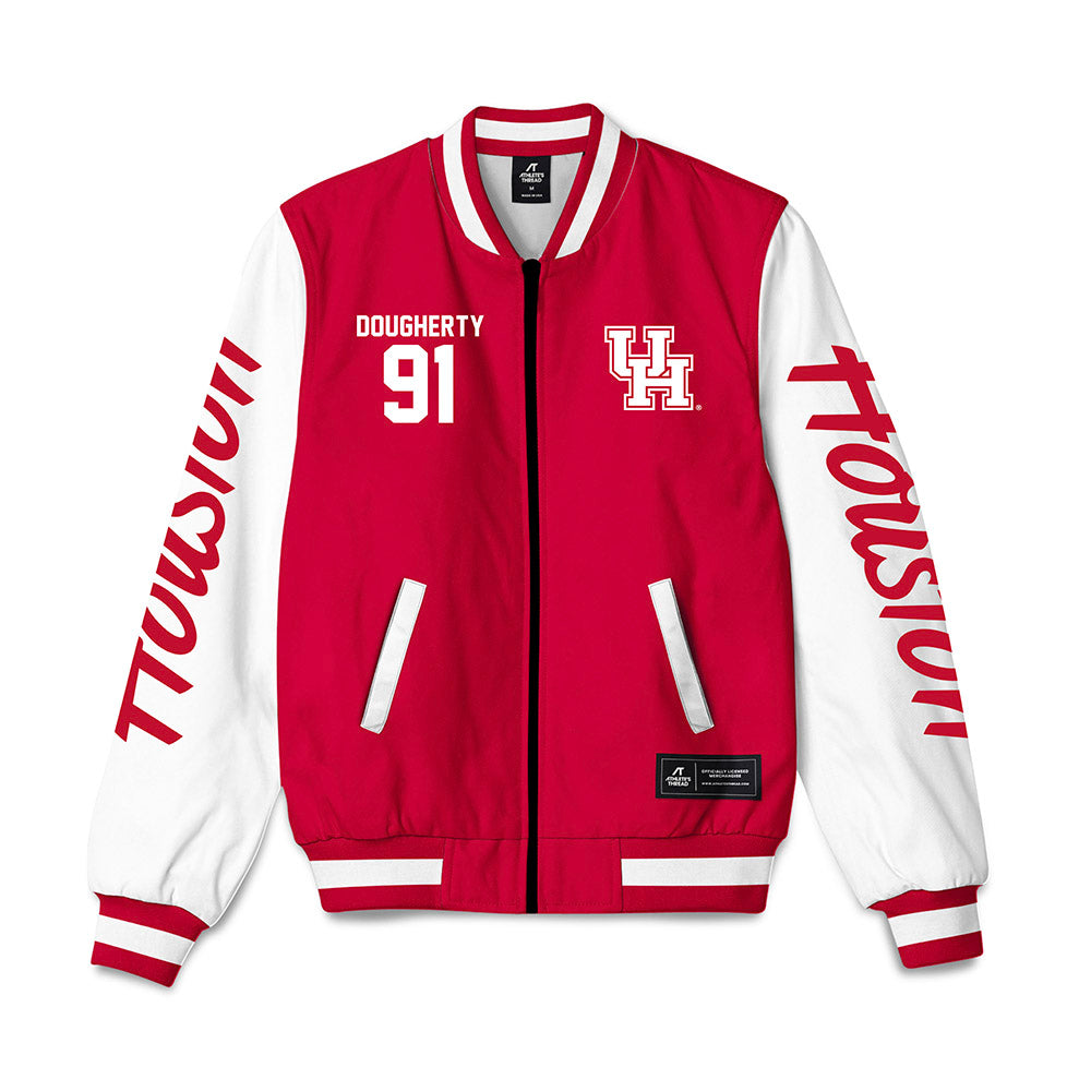 Houston - NCAA Football : Liam Dougherty - Bomber Jacket-0
