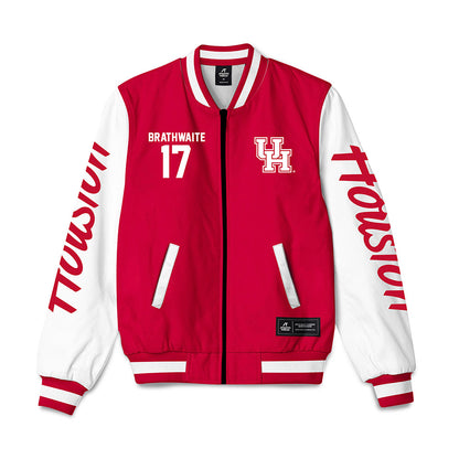 Houston - NCAA Football : Christian Brathwaite - Bomber Jacket-0