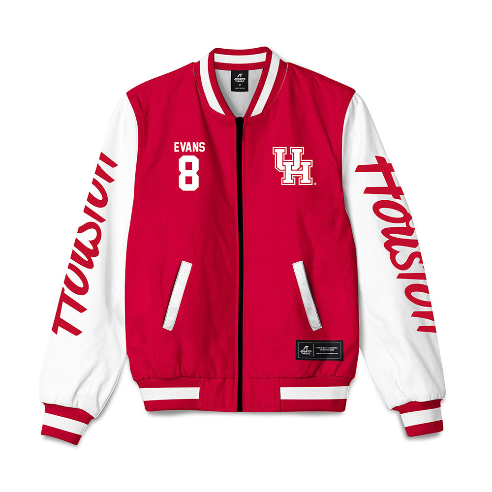 Houston - NCAA Women's Volleyball : Kaitlyn Evans - Bomber Jacket-0