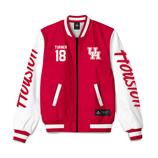 Houston - NCAA Football : Tyson Turner - Bomber Jacket-0