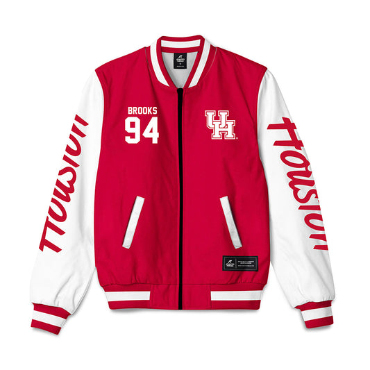 Houston - NCAA Football : Carmello Brooks - Bomber Jacket-0