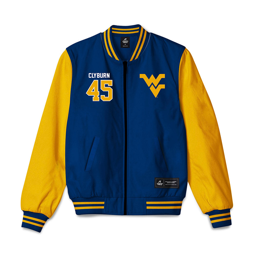 West Virginia - NCAA Women's Soccer : Tyler Clyburn - Bomber Jacket-0