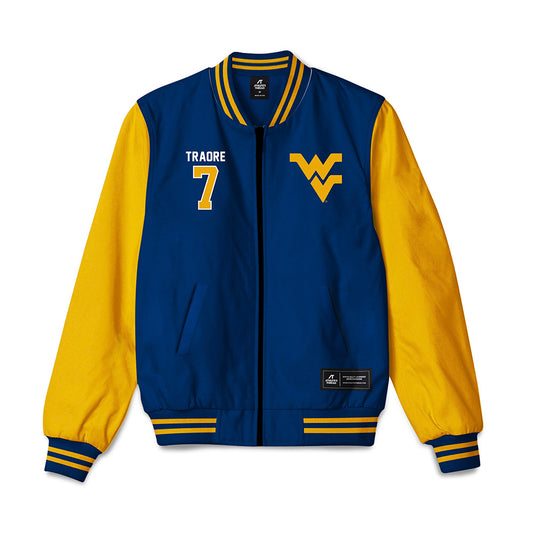 West Virginia - NCAA Men's Basketball : Seydou Traore - Bomber Jacket-0