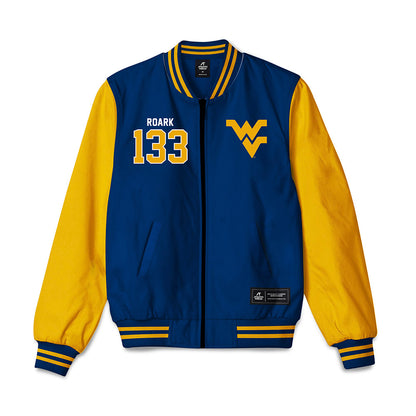 West Virginia - NCAA Wrestling : Casen Roark - Bomber Jacket-0