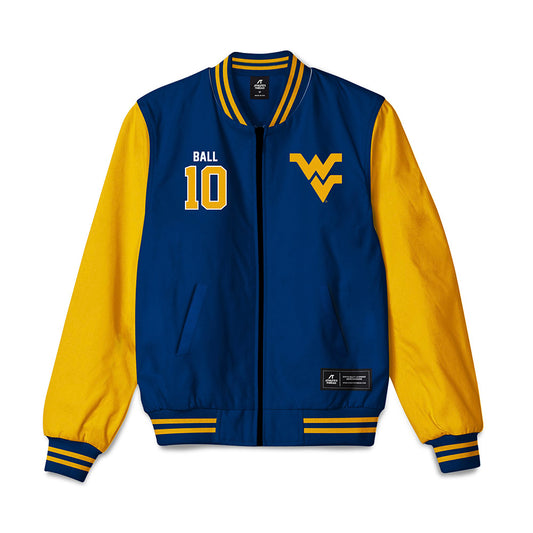 West Virginia - NCAA Football : Cam Ball - Bomber Jacket-0
