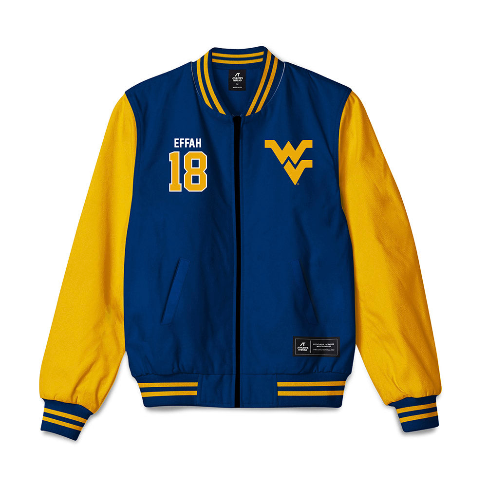 West Virginia - NCAA Women's Soccer : Kailyn Effah - Bomber Jacket-0