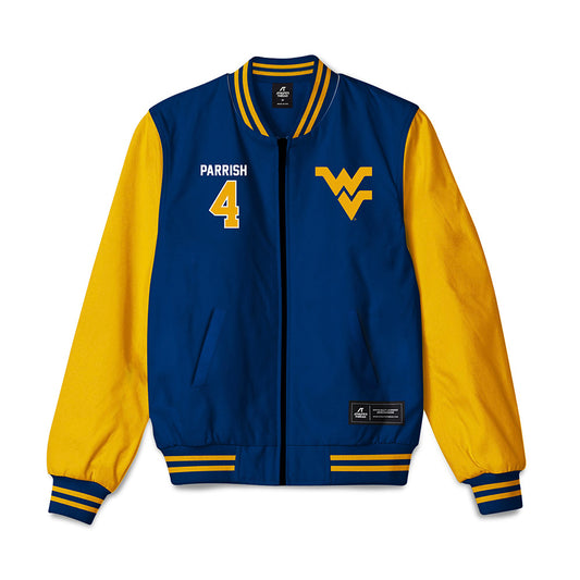 West Virginia - NCAA Women's Basketball : Madison Parrish - Bomber Jacket-0