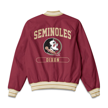 FSU - NCAA Cheerleading : Halee Dixon - Bomber Jacket-1