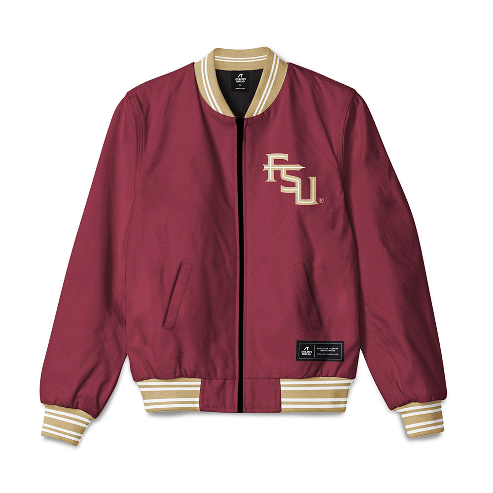 FSU - NCAA Women's Soccer : Tanner Strickland - Bomber Jacket-0