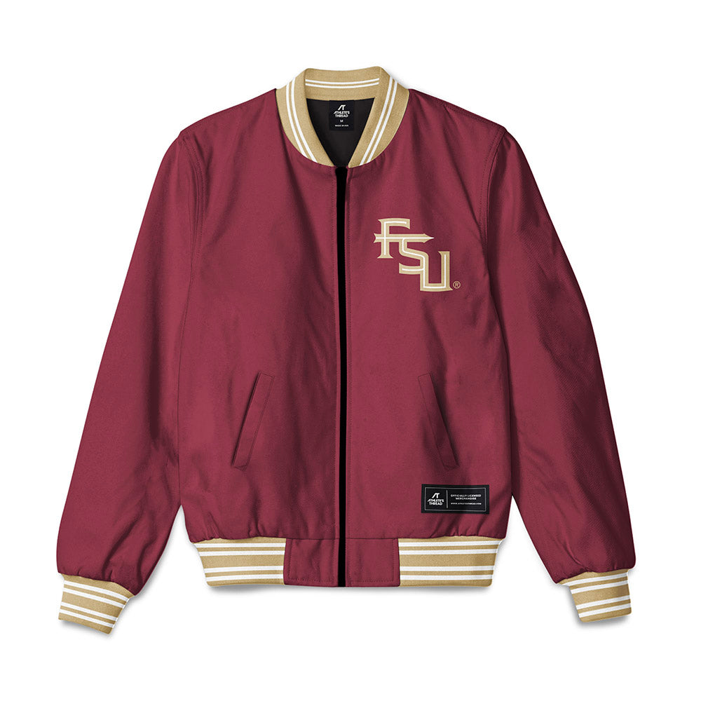 FSU - NCAA Women's Tennis : Mary Boyce Deatherage - Bomber Jacket-0