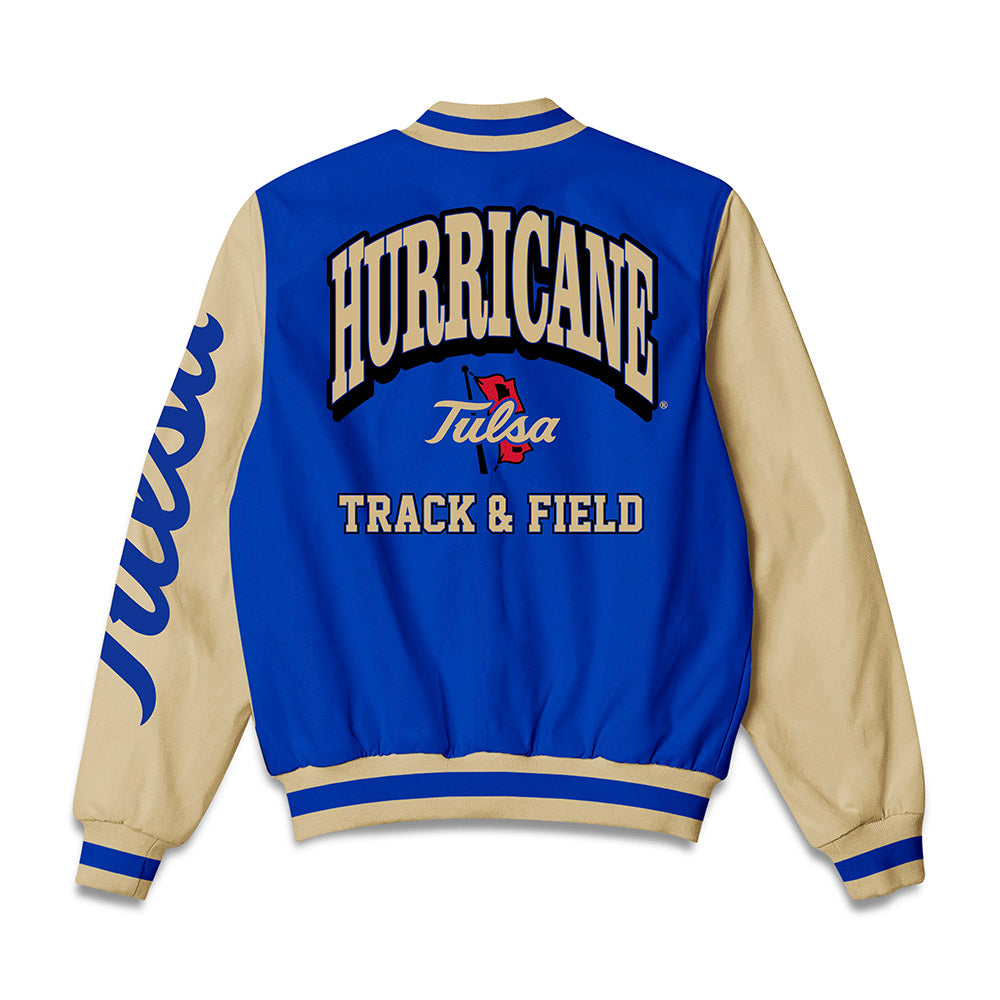 Tulsa - NCAA Women's Track & Field : Isabella Famiglietti - Bomber Jacket-1