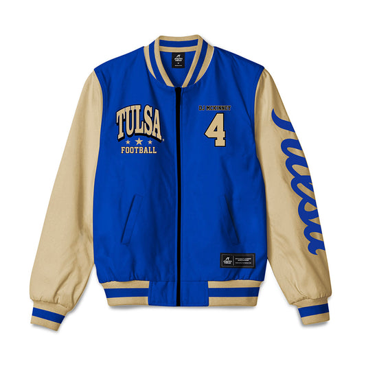 Tulsa - NCAA Football : DJ McKinney - Bomber Jacket-0
