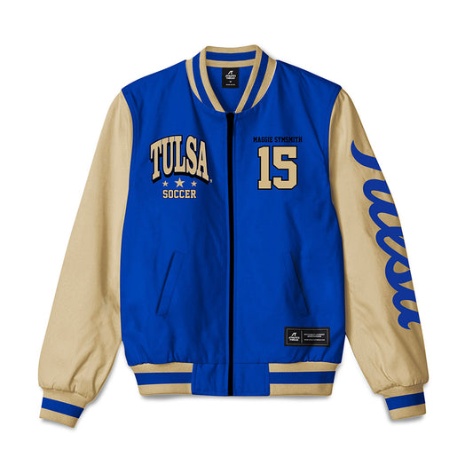 Tulsa - NCAA Women's Soccer : Maggie SymSmith - Bomber Jacket-0