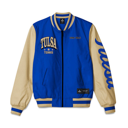 Tulsa - NCAA Women's Tennis : Coral Valle - Bomber Jacket-0