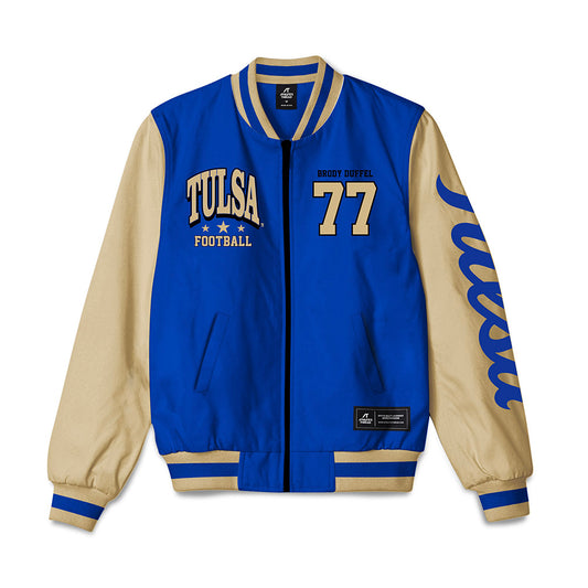 Tulsa - NCAA Football : Brody Duffel - Bomber Jacket