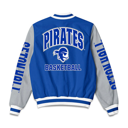 Seton Hall - NCAA Men's Basketball : Jacob Dar - Bomber Jacket-1