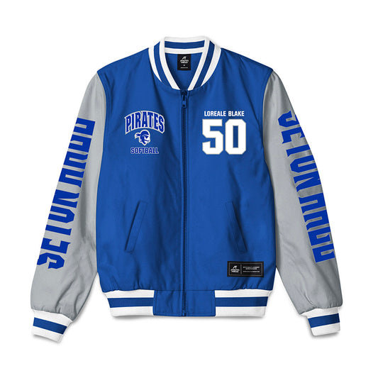 Seton Hall - NCAA Softball : Loreale Blake - Bomber Jacket-0