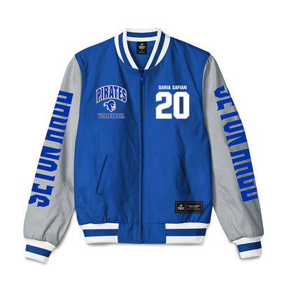 Seton Hall - NCAA Women's Volleyball : Daria Safian - Bomber Jacket-0