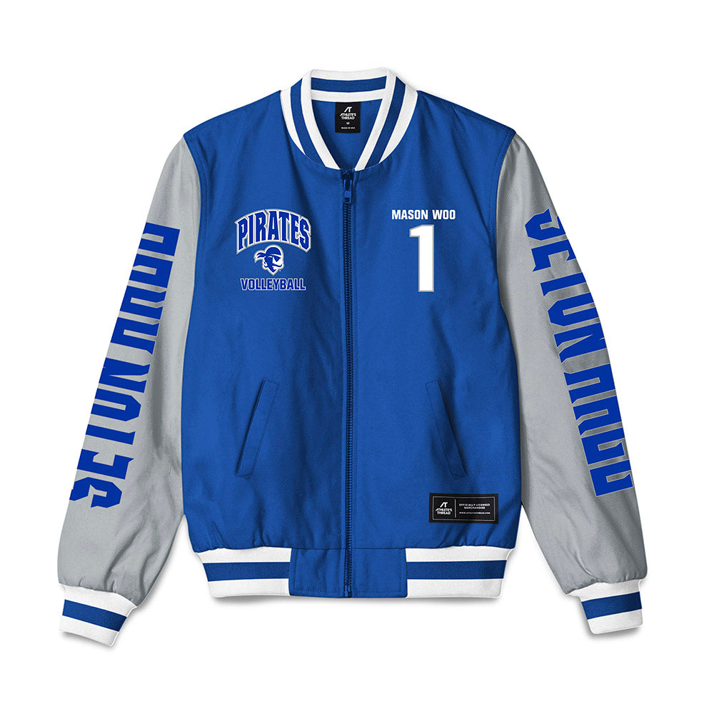 Seton Hall - NCAA Women's Volleyball : Mason Woo - Bomber Jacket-0