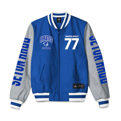 Seton Hall - NCAA Softball : Samantha Wakeley - Bomber Jacket-0