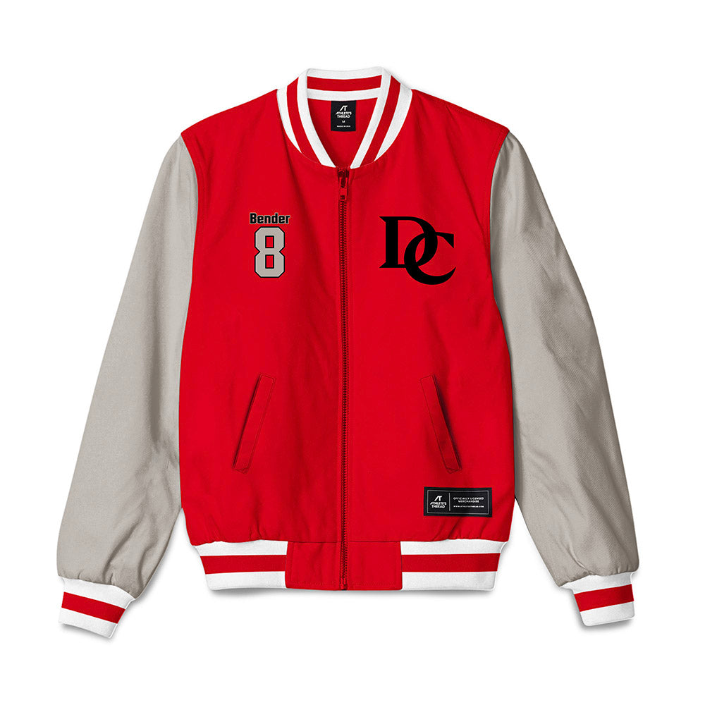 Davidson - NCAA Football : Hayden Bender - Bomber Jacket-0