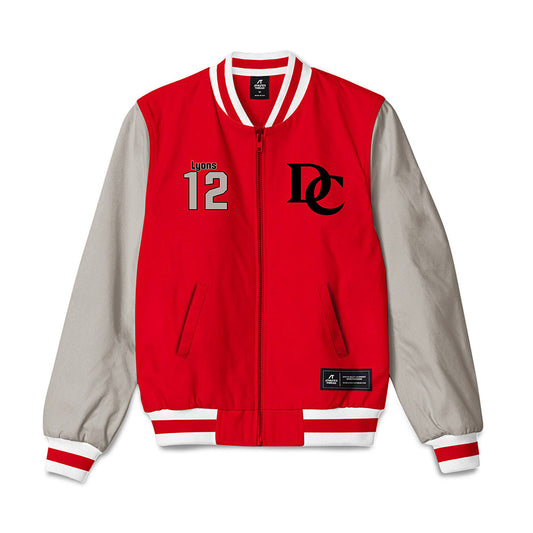 Davidson - NCAA Football : Christian Lyons - Bomber Jacket-0