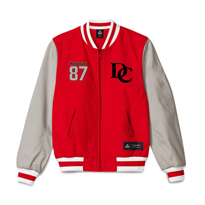 Davidson - NCAA Football : Cal Neubauer - Bomber Jacket-0