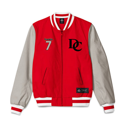Davidson - NCAA Football : Jim Franklin - Bomber Jacket-0