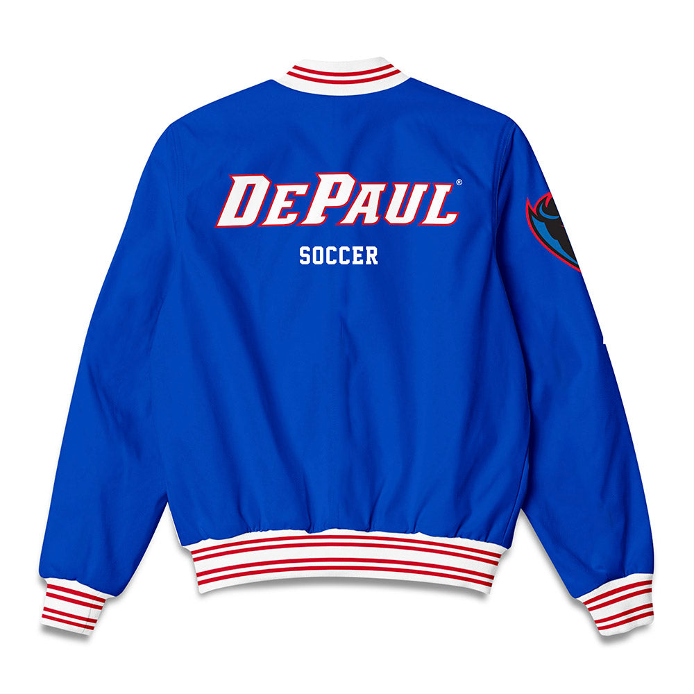 DePaul - NCAA Men's Soccer : Liam Mullins - Bomber Jacket-1