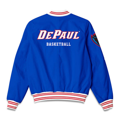 DePaul - NCAA Men's Basketball : Khaman Maker - Bomber Jacket-1