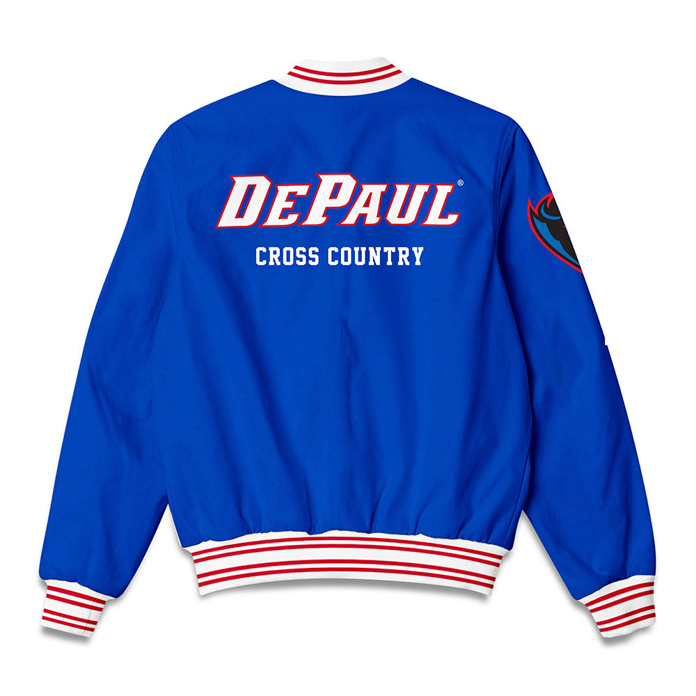 DePaul - NCAA Men's Cross Country : Kiefer Barnes - Bomber Jacket-1
