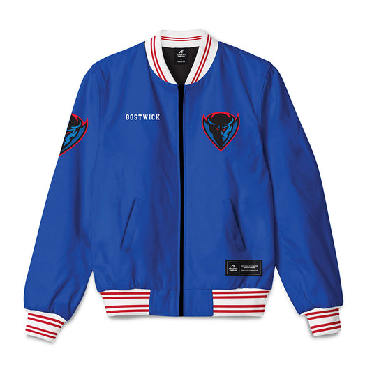 DePaul - NCAA Men's Track & Field : Hunter Bostwick - Bomber Jacket-0