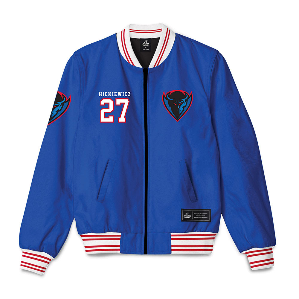 DePaul - NCAA Men's Soccer : Daniel Hickiewicz - Bomber Jacket-0
