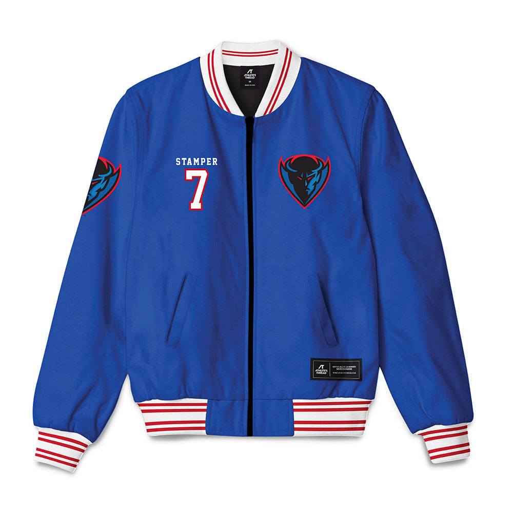 DePaul - NCAA Women's Soccer : Marin Stamper - Bomber Jacket-0