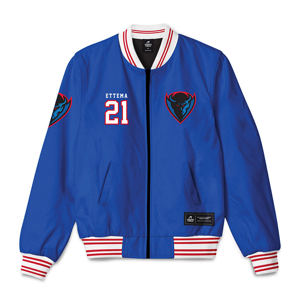DePaul - NCAA Softball : Lydia Ettema - Bomber Jacket-0