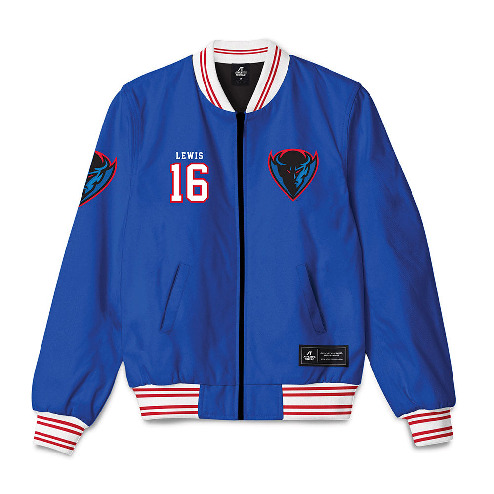 DePaul - NCAA Women's Soccer : Madeline Lewis - Bomber Jacket-0