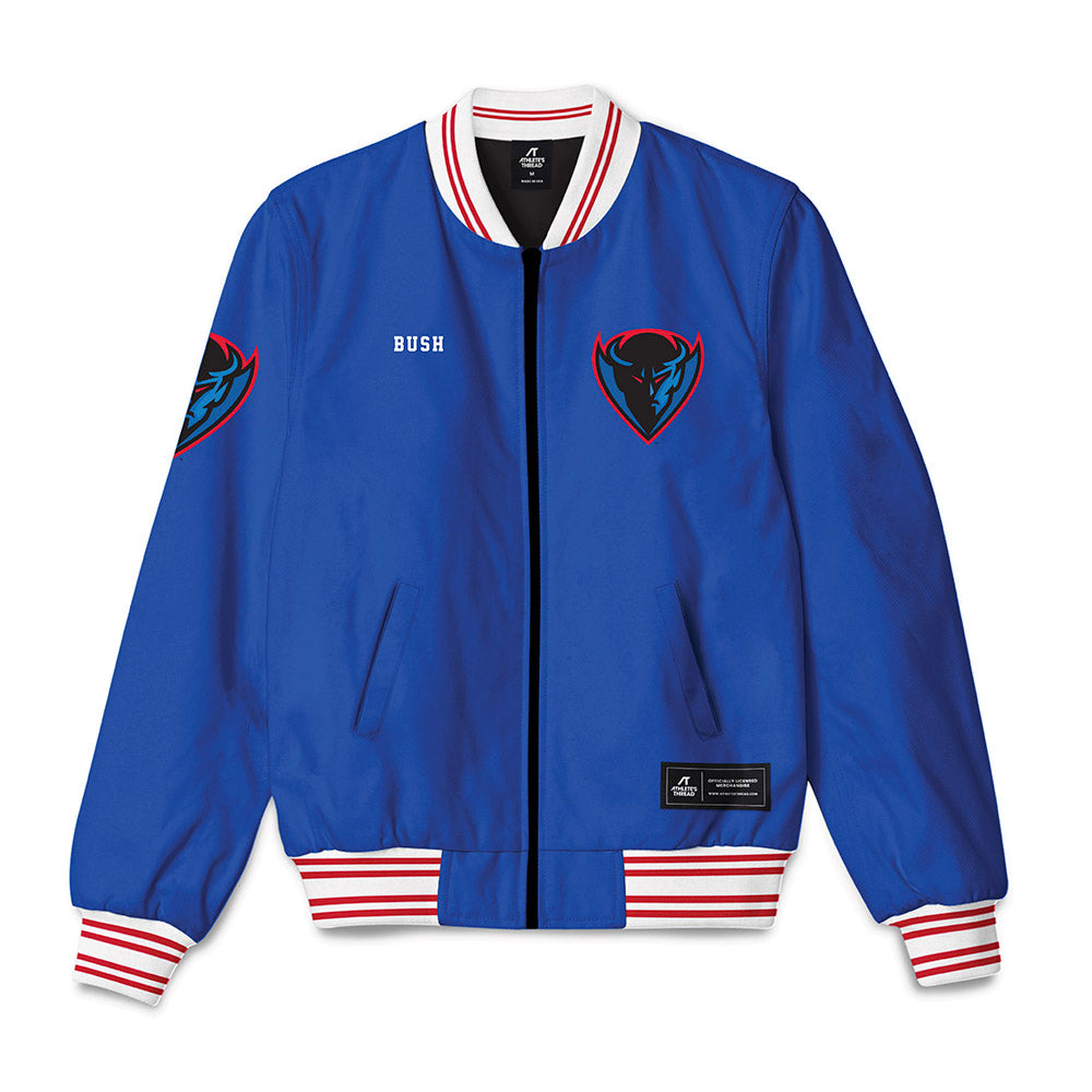 DePaul - NCAA Women's Track & Field : John Bush - Bomber Jacket-0