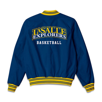 La Salle - NCAA Men's Basketball : Eric Acker - Bomber Jacket-1