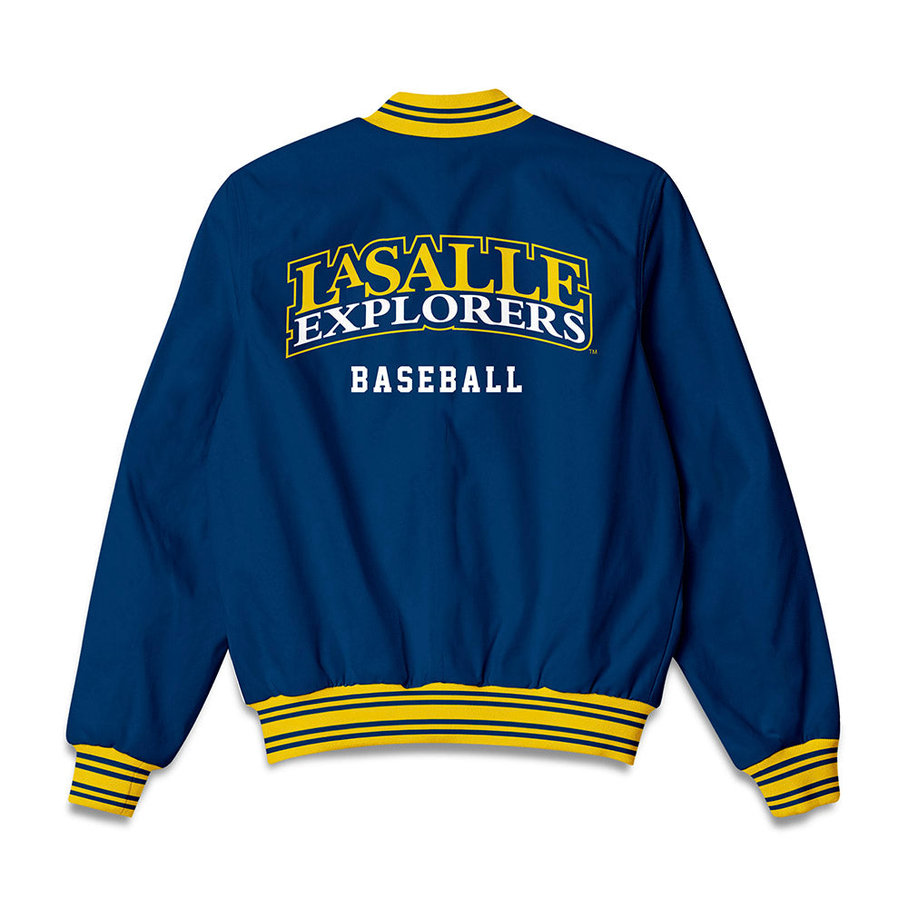 La Salle - NCAA Baseball : Marco Levari - Bomber Jacket-1