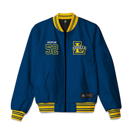 La Salle - NCAA Baseball : Tyler Morgan - Bomber Jacket-0