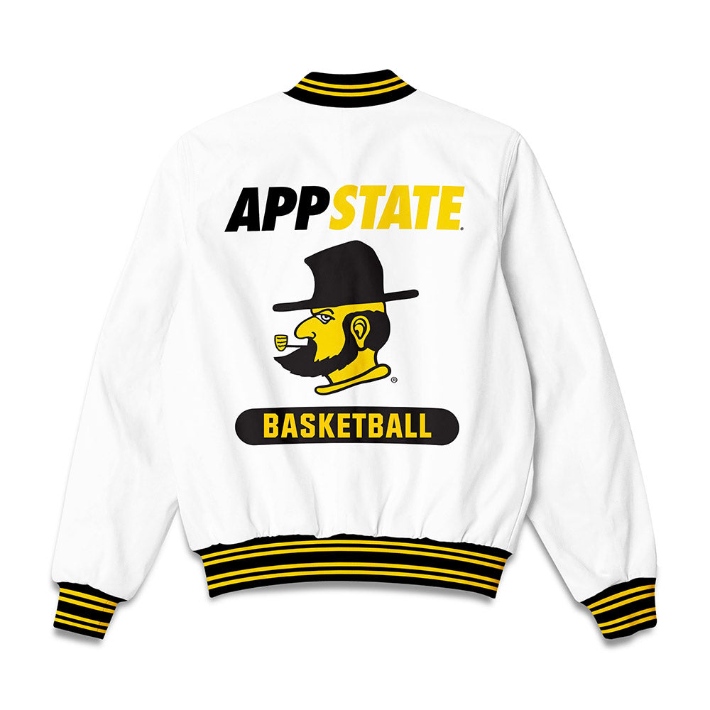 App State - NCAA Men's Basketball : Jonathan Moss - Bomber Jacket-1