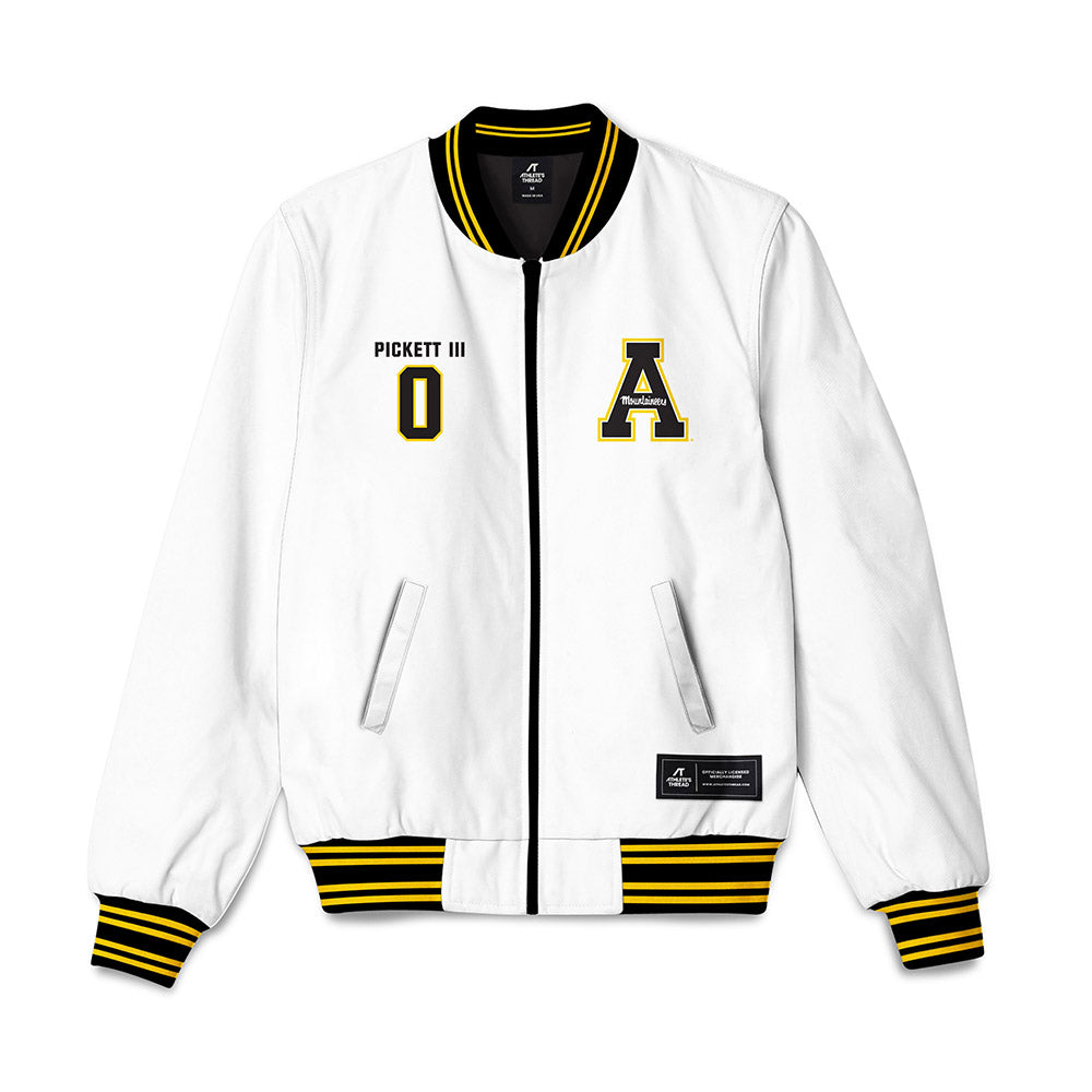 App State - NCAA Football : Sam Pickett III - Bomber Jacket-0