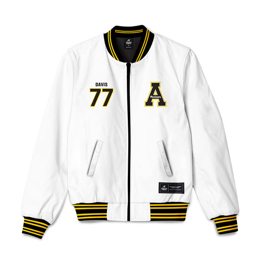 App State - NCAA Football : Daniel Davis - Bomber Jacket-0