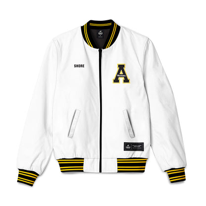 App State - NCAA Men's Track & Field : Tate Shore - Bomber Jacket-0