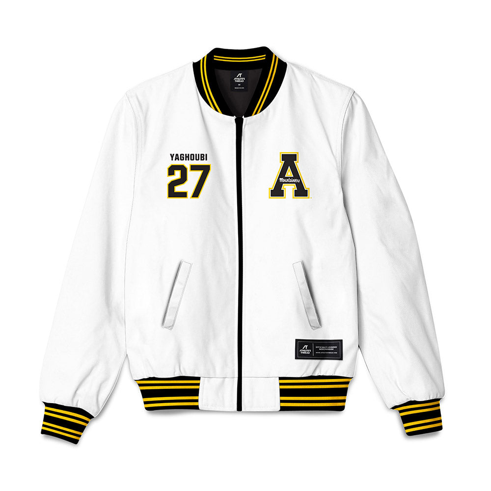 App State - NCAA Baseball : Tank Yaghoubi - Bomber Jacket-0