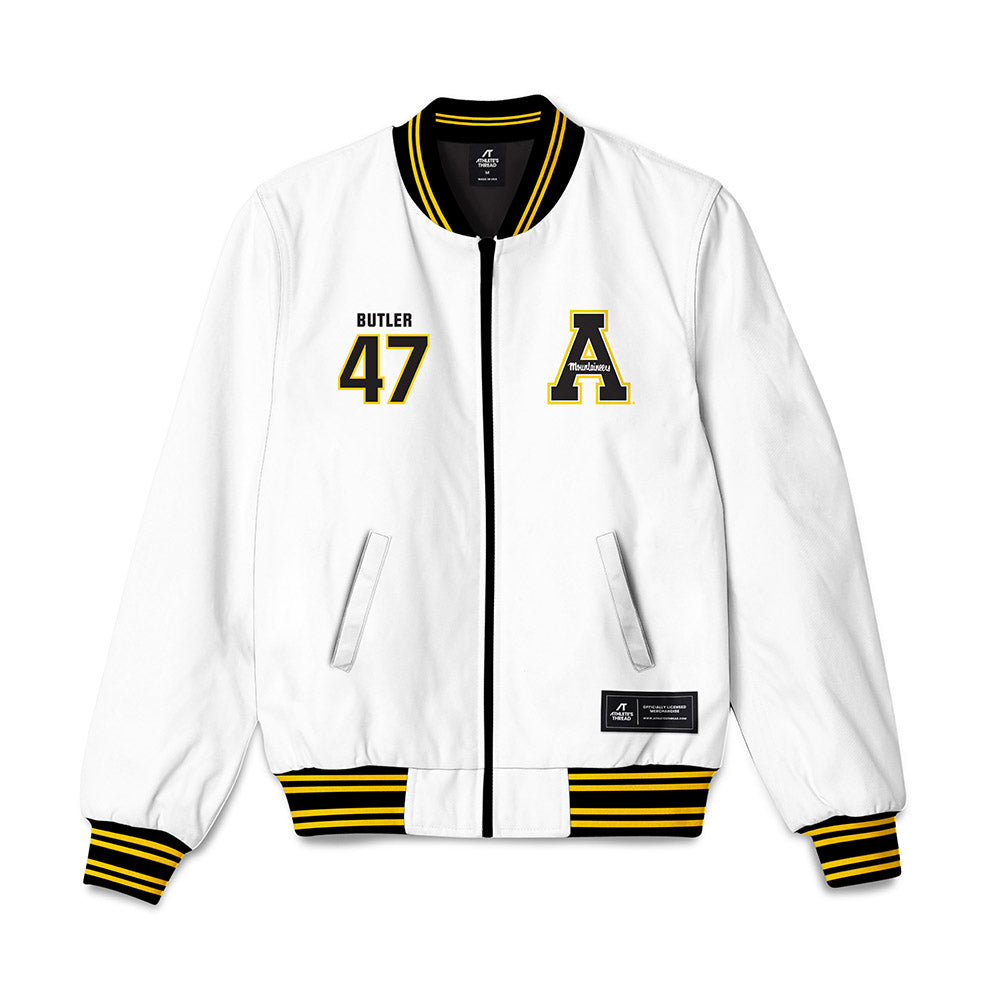 App State - NCAA Football : Hardy Butler - Bomber Jacket-0
