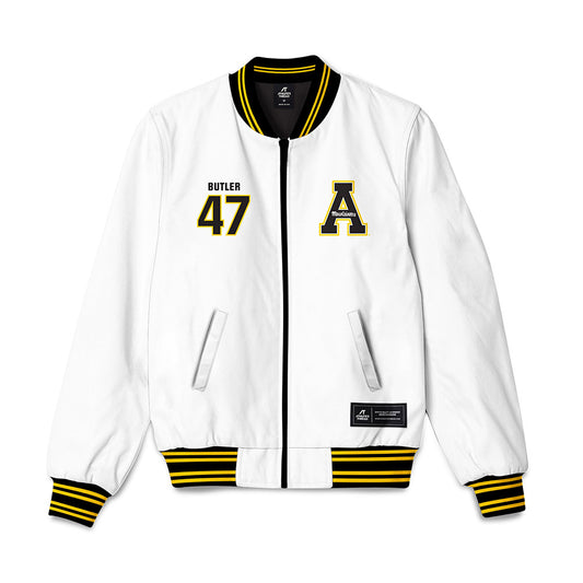 App State - NCAA Football : Hardy Butler - Bomber Jacket-0