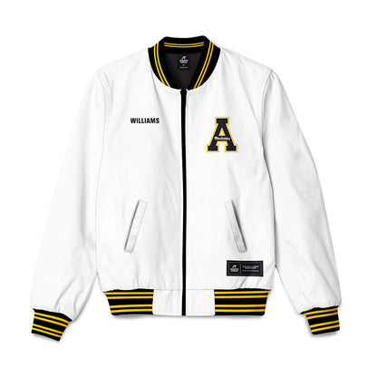 App State - NCAA Football : Lance Williams - Bomber Jacket-0