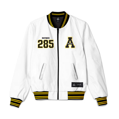 App State - NCAA Wrestling : Avery Rhymer - Bomber Jacket-0